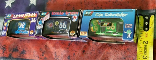 3 REVELL 1999 Ernie Ivan 2000 Ken Schrader 1:64 Nascar m&m Racing Team #36 - Picture 2 of 12