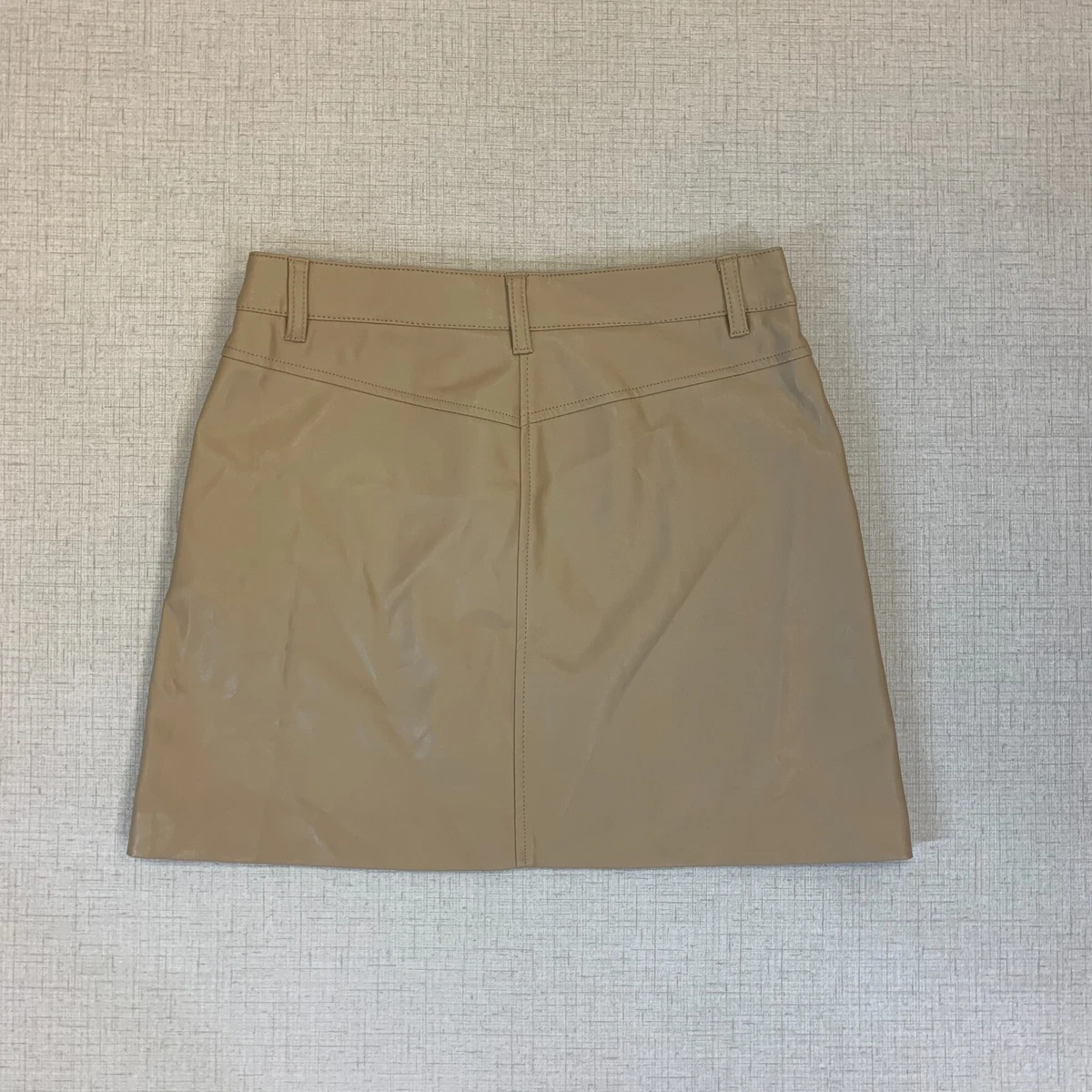 Khaki skirt womens clearance zara