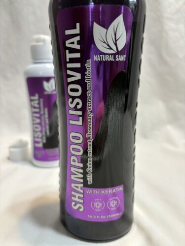 Natural Sant Shampoo With Keratin & Leave In Conditioner New In Package - Picture 2 of 8