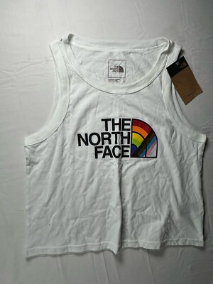NWT The North Face Men s L Pride Rainbow 100% Cotton Tank Top Sleeveless