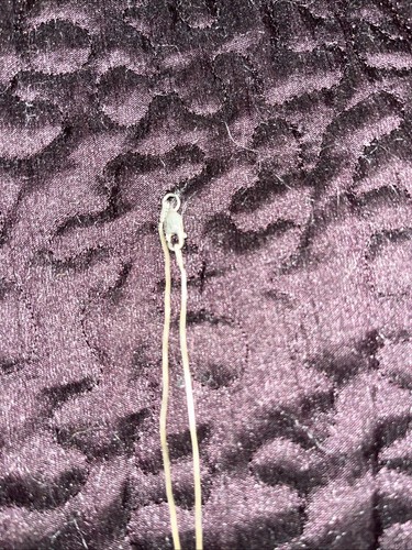 Collana in argento sterling stile nappa catena serpente 18" - Foto 4 di 7