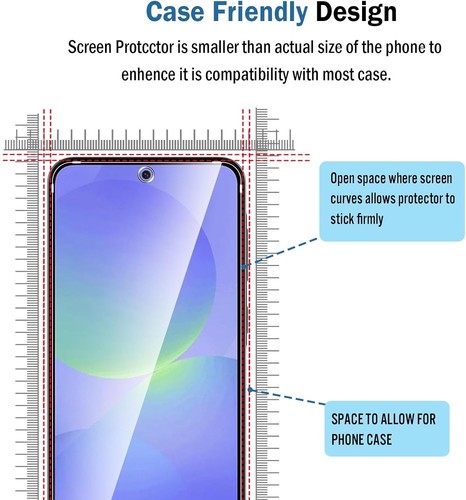 2in1 Hülle + Schutzglas für Samsung Galaxy A36 5G Panzerfolie Case MagSafe 9H - Picture 7 of 7