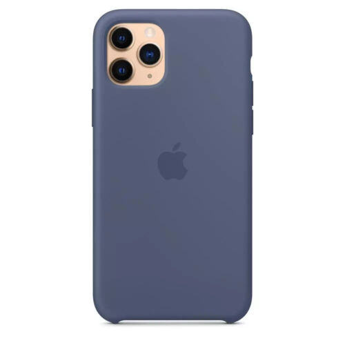 Funda Silicona Original Apple para iPhone 11 Pro - Azul Alaska - Nueva - Imagen 5 de 9
