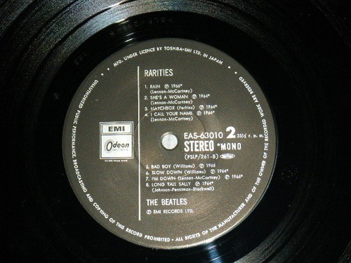 The BEATLES Japan EAS-63010 NM LP RARITIES - Bild 8 von 8