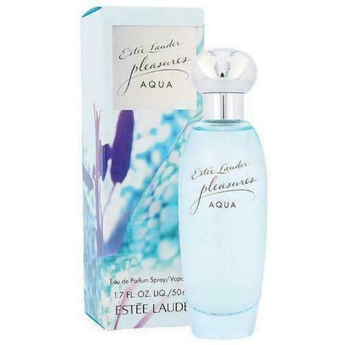 Pleasures Aqua Women's Perfume By Estee Lauder 1.7oz/50ml EAU DE PARFUM SPRAY - Picture 2 of 3