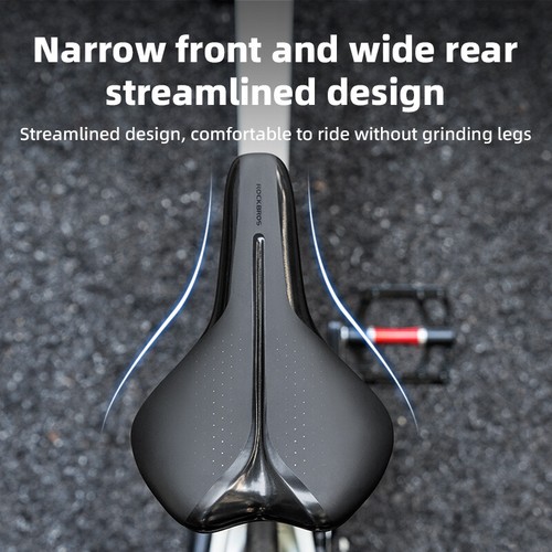 ROCKBROS Bike Seat Bicycle Saddle Replacement Soft Padded Shockproof Waterproof - Picture 11 of 16