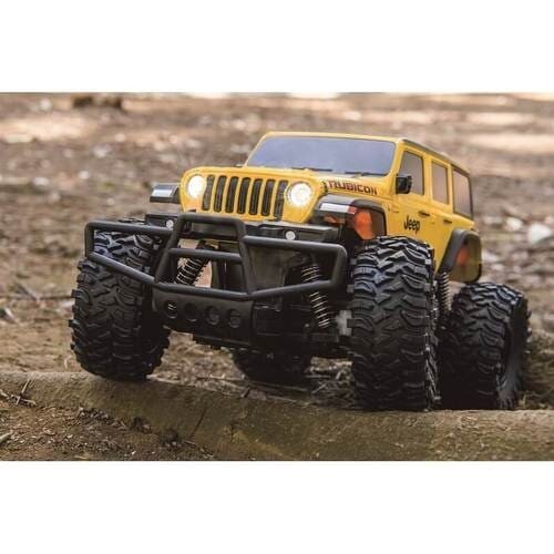 Limitiert 1/18 Jeep Wrangler Rubikon metallicgelb 40 MHz - Bild 7 von 7