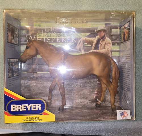 Breyer 720 Pilgrim The Horse Whisperer retirado nueva caja película Redford bonito - Imagen 13 de 15