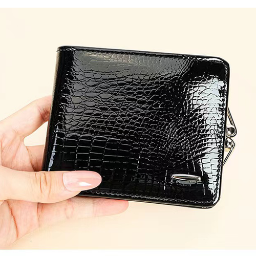 Women's Leather Wallet Bifold RFID Blocking Purse Money Clip Coin Pocket - Picture 8 of 20