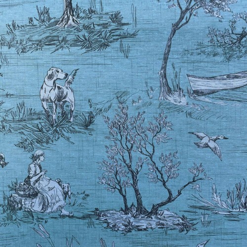 Country Toile Cotton Rich Leinen Vorhang Einrichtung Handarbeit Polster Wohnstoff - Bild 21 von 37