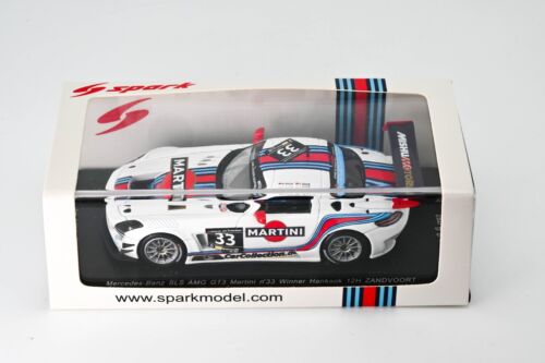 Spark Mercedes SLS AMG GT3 MARTINI #33 winner 12h Zandvoort 2014 1:43 IMBALLO ORIGINALE SP054