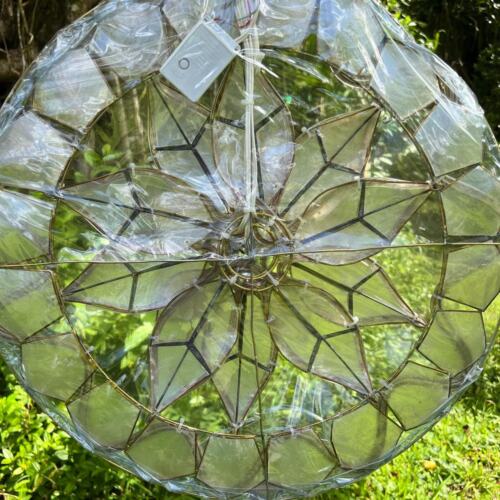 Christmas Lantern Parol White Poinsettia Traditional - Picture 4 of 7