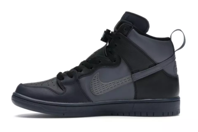 Nike SB Dunk High Pro PRM FPAR Black Grey BV1052-001 Men's Nike SB Dunk High Pro PRM FPAR Black Grey BV1052-001 Men's