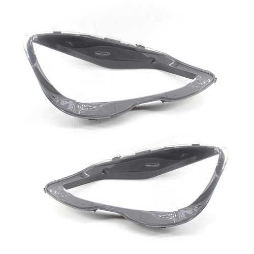 2X Headlight Lens Headlamp Cover Fit For Benz W212 E350 E400 E500 E550 14-16 Top - Picture 4 of 6