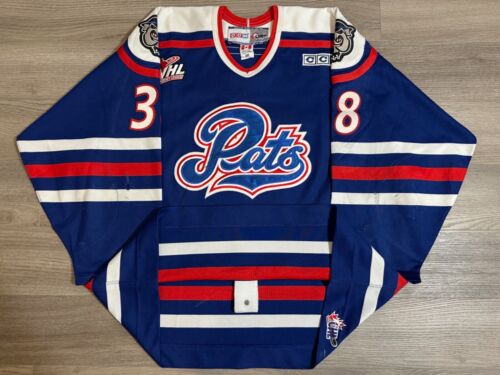 Logan Pyett 2003-04 Regina Pats WHL Game-Worn Jersey - Nice Wear! - Picture 2 of 17