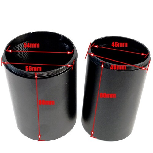 Rifle Scope Sun Shade Tube 40mm/50mm Objective Lens Scope Black eBay
