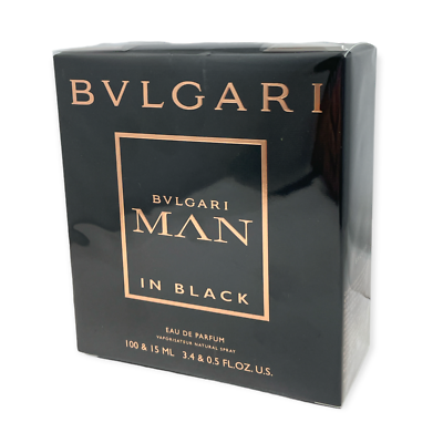 BVLGARI Man In Black Eau De Parfum 100ml & 15ml/ 3.4oz
