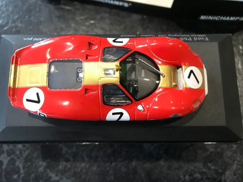 MINICHAMPS 1.43 Scale FORD P68 ALAN MANN RACING NURBURGRING YEAR 1968 - Picture 6 of 24