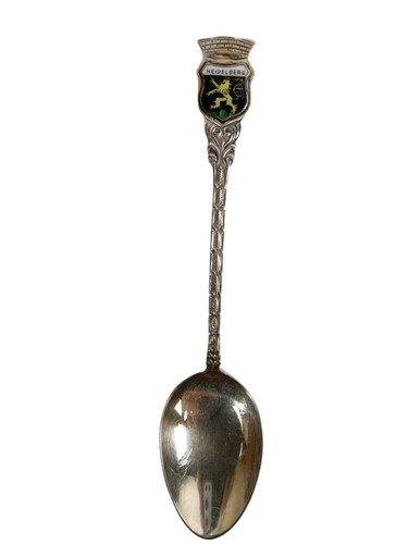 ANTIQUE SOUVENIR SPOON Heidelberg Germany in 800 Silver  - Picture 1 of 4
