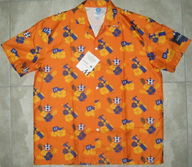 Houston Astros Hawaiian Shirt Adult XL SGA NEW With Tags | eBay