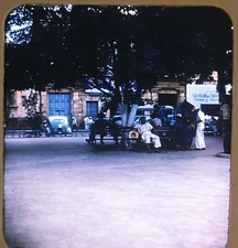 Street scene in Mexico -  Stereo Realist Slide (#147)