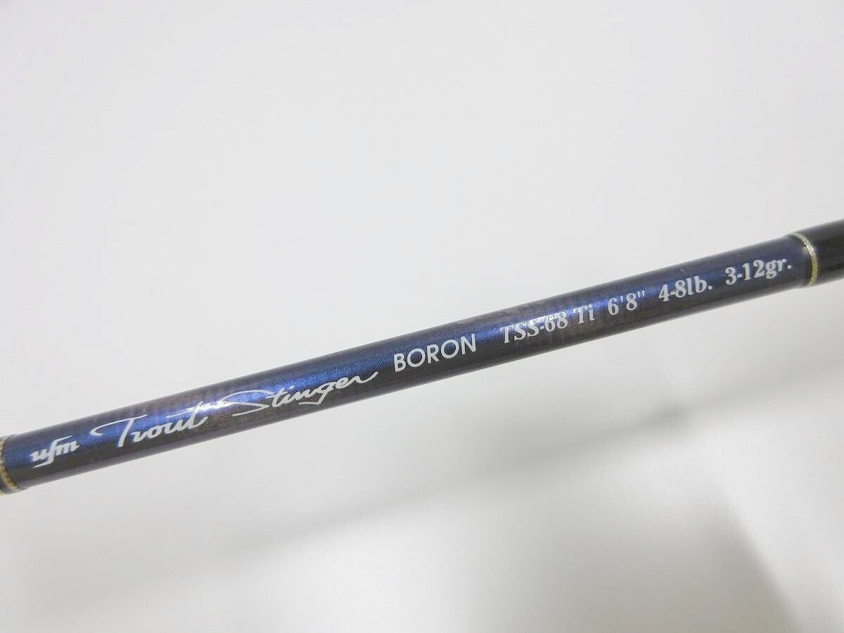 Ueda Trout Stinger Boron TSS-68Ti ufm / Management AU0215/38 Ueda Trout Stinger Boron TSS-68Ti ufm / Management AU0215/38