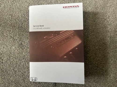 CUSTOM STAMPED HONDA JAZZ SERVICE BOOK COVERS ALL MODELS PETROL DIESEL