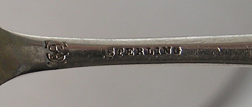 Antique Sterling Spoon Rare A.F. Towle & Son Etched Uncle John to Frances Bowl - Picture 6 of 7