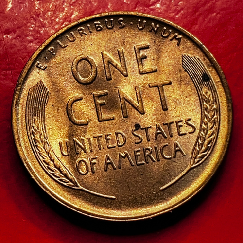 1946-S Lincoln Wheat Cent Penny GEM RD BU From an Original Bank Roll - Picture 8 of 9