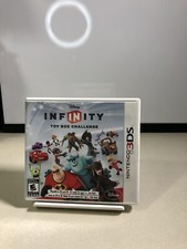 Disney Infinity Toy Box Challenge (Nintendo 3DS) Lot W/Base Game Figures Bundle