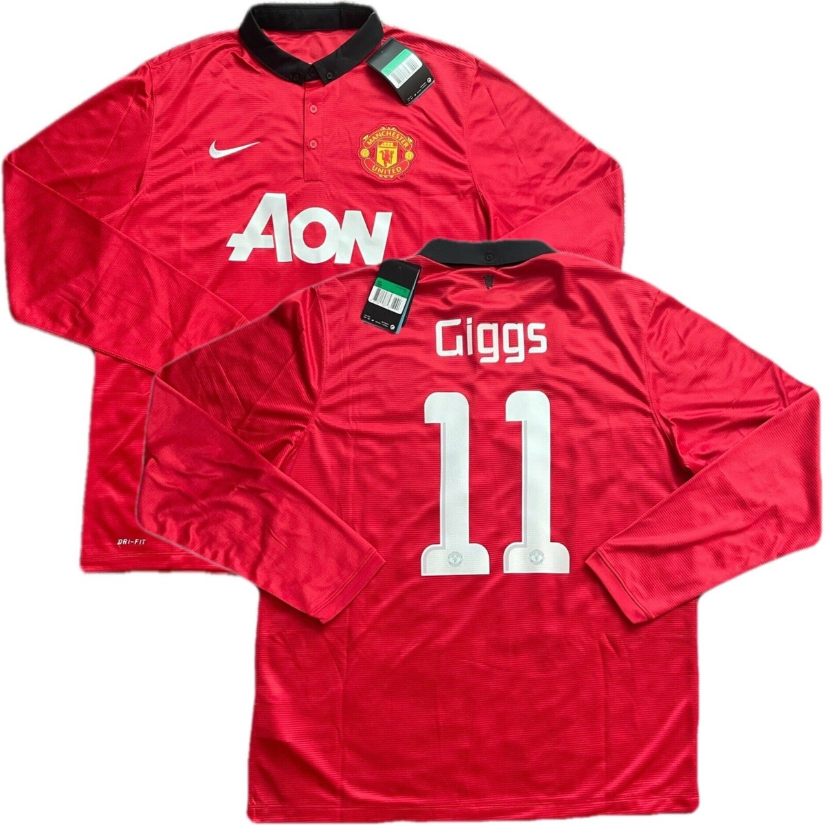 11 Giggs Manchester United 2006/07 Home Nike Football Shirt