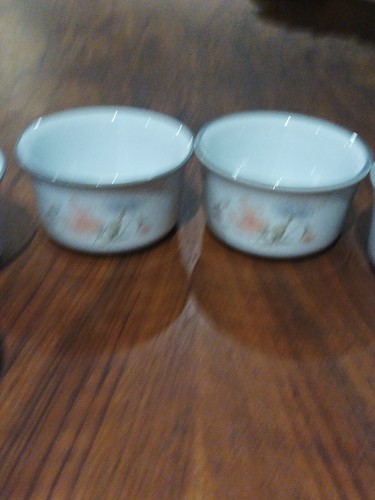 8 X Denby Encore Sweet Pea Ramekins Excellent - Picture 4 of 9