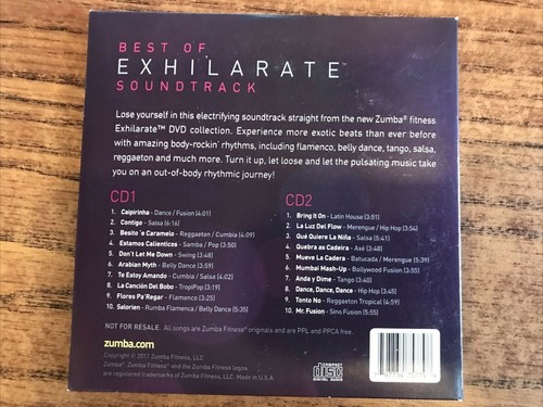 Exhilarate - The Ultimate Zumba Fitness DVD Experience 7 DVD Set & 2 more CDs - 第 9/9 張圖片