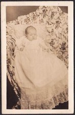 Glenna Virginia Siebert 1914 RPPC - Baby of George & Theresa Siebert