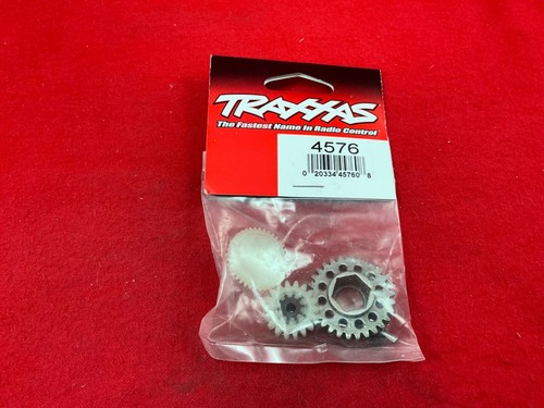 TRAXXAS 4576  GEAR SET / GEAR SHAFTS: NITRO RUSTLER SPORT NITRO STAMPEDE tra4576 - Picture 1 of 3