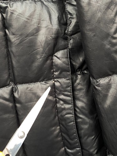 The North Face 600 Goose Down Puffer Jacket Womens Large Full Zip Black Hooded - Picture 6 of 24