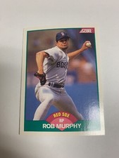 1989 Score Traded Rob Murphy Boston Red Sox