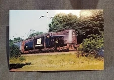 LMH Postcard PENNSYLVANIA Electric GG1 #913 AMTRAK Valley Forge Passenger 1974