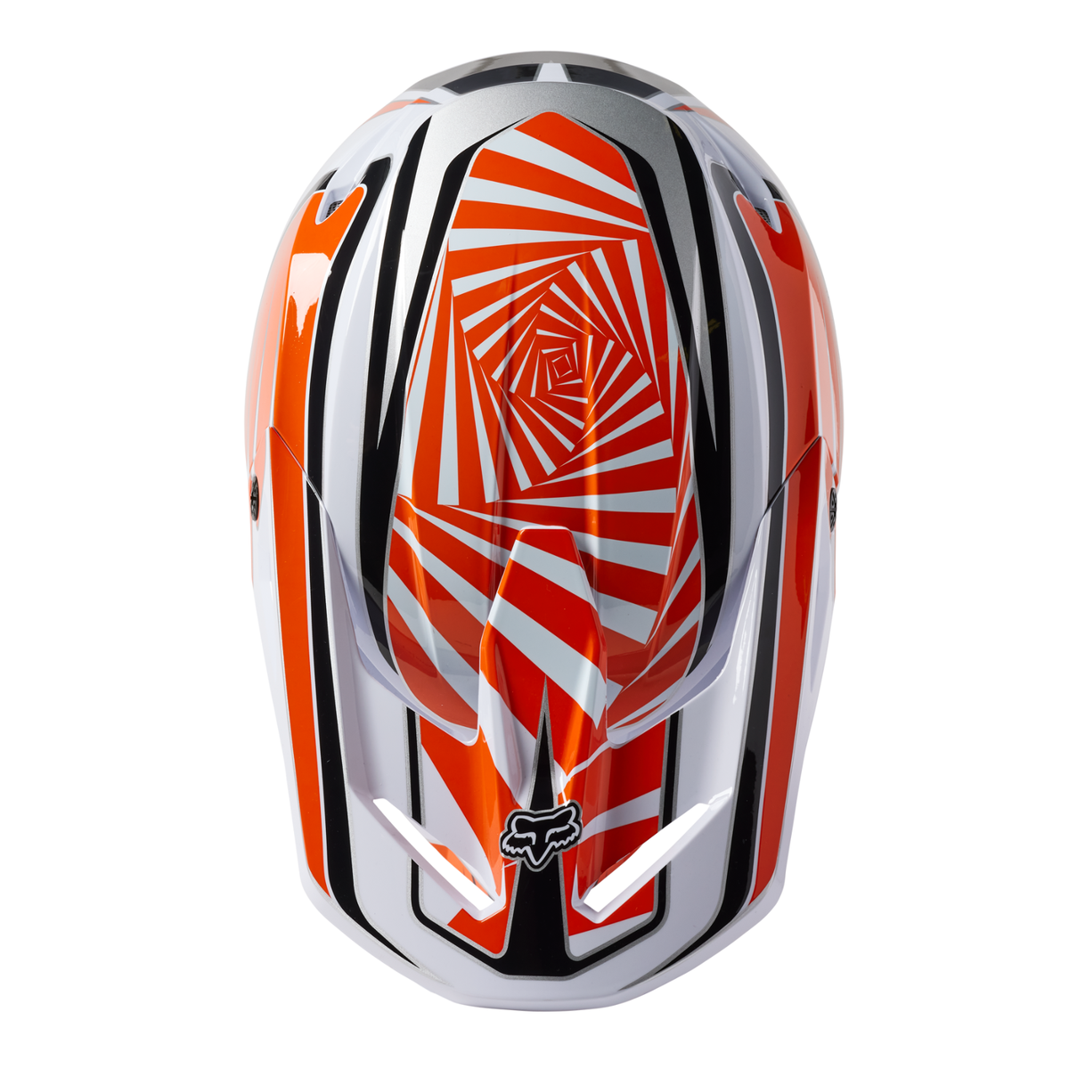 Fox V1 ヘルメット ゴート フルフェイス リッキー オレンジ ホワイト L New Fox Racing V1 Goat Helmet, Orange, Small, 29661-009-S | eBay