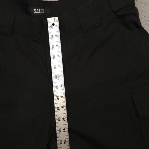 5.11 Tactical Men's Cargo Pants XL Black Ripstop Utility Work Outdoor - Picture 6 of 13