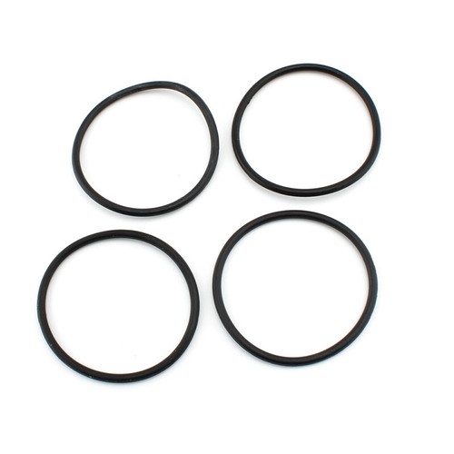 Black Motorcycle Upper Lower Fork Cover Tube Caps For Harley-Davidson Dyna 06-17 - Picture 10 of 12