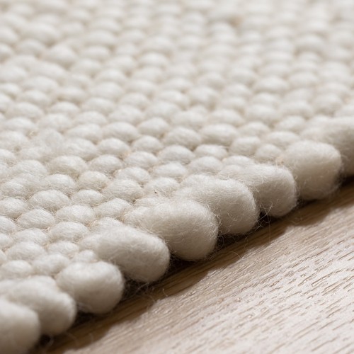 Steffensmeier Handweb Teppich Leo -  Schurwolle - Wollteppich - mit Fusselstopp - Bild 29 von 31