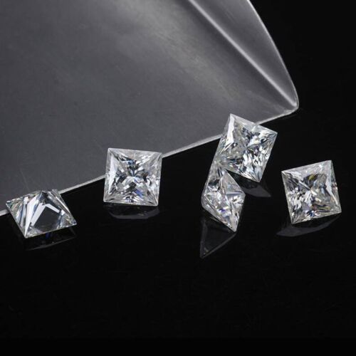 Princess cut lab Grown First Grade Diamond 8 mm D - F Certified Loose CVD - Picture 7 of 10
