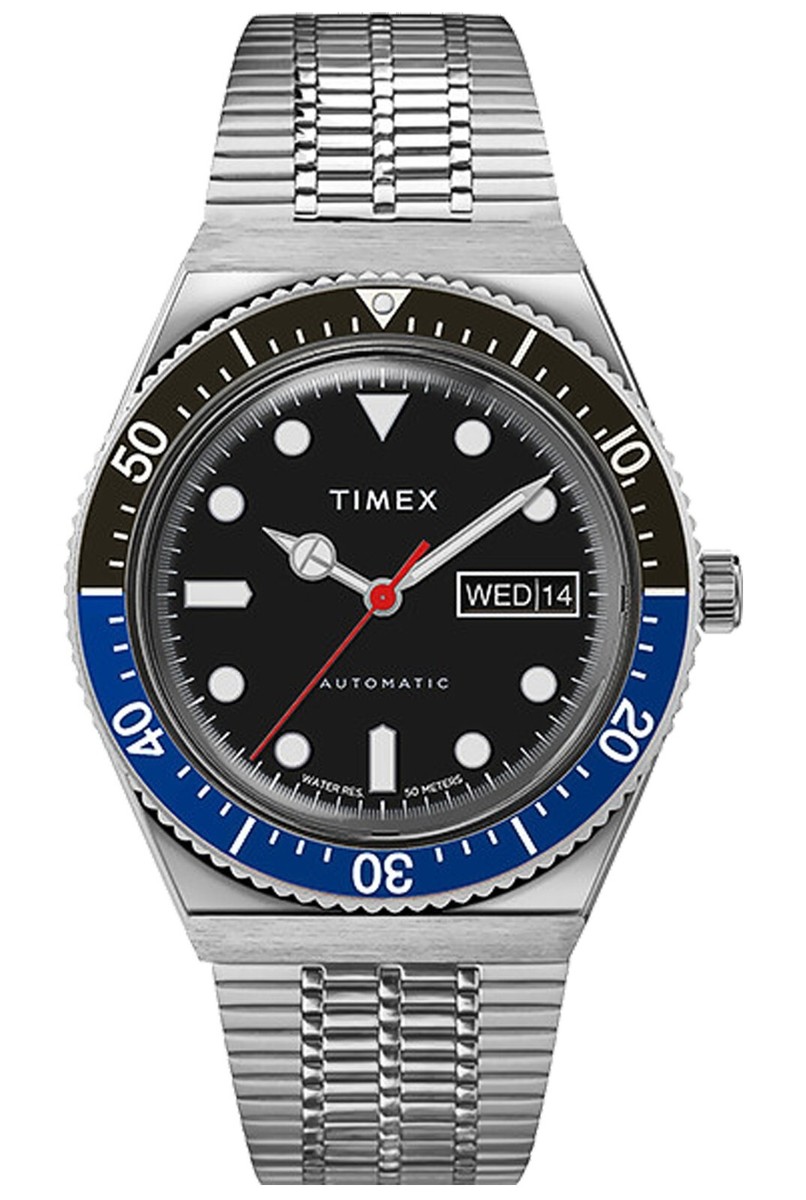 Timex M79 Automatic 40mm Stainless Steel Strap Men's Watch