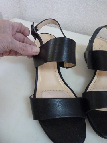 It's OK schwarze Sandalen Absätze Größe 7M Style 155091 Jordan - Bild 2 von 5