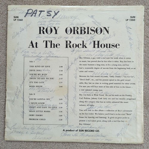 Roy Orbison: At The Rock House 1961 Original Pressing Vinyl Record Sun LP 1260 - Bild 2 von 16