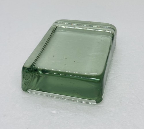 Vintage 1980s Crystal Glass Clear Paperweight 4” Transparent Art Decor Rare 22 - Picture 4 of 10