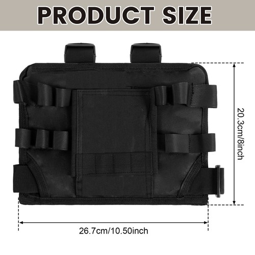 Tool Pouch for Leg Lightweight Portable Tool Bag with Belt Clip Adjustable Tool - Picture 4 of 22