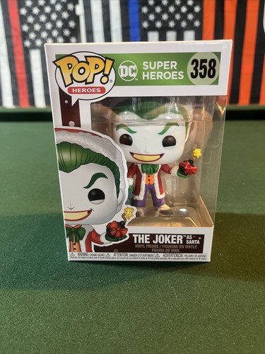 Funko Pop! DC Heroes #358 The Joker As Santa Christmas Holiday Edition - 第 1/6 張圖片