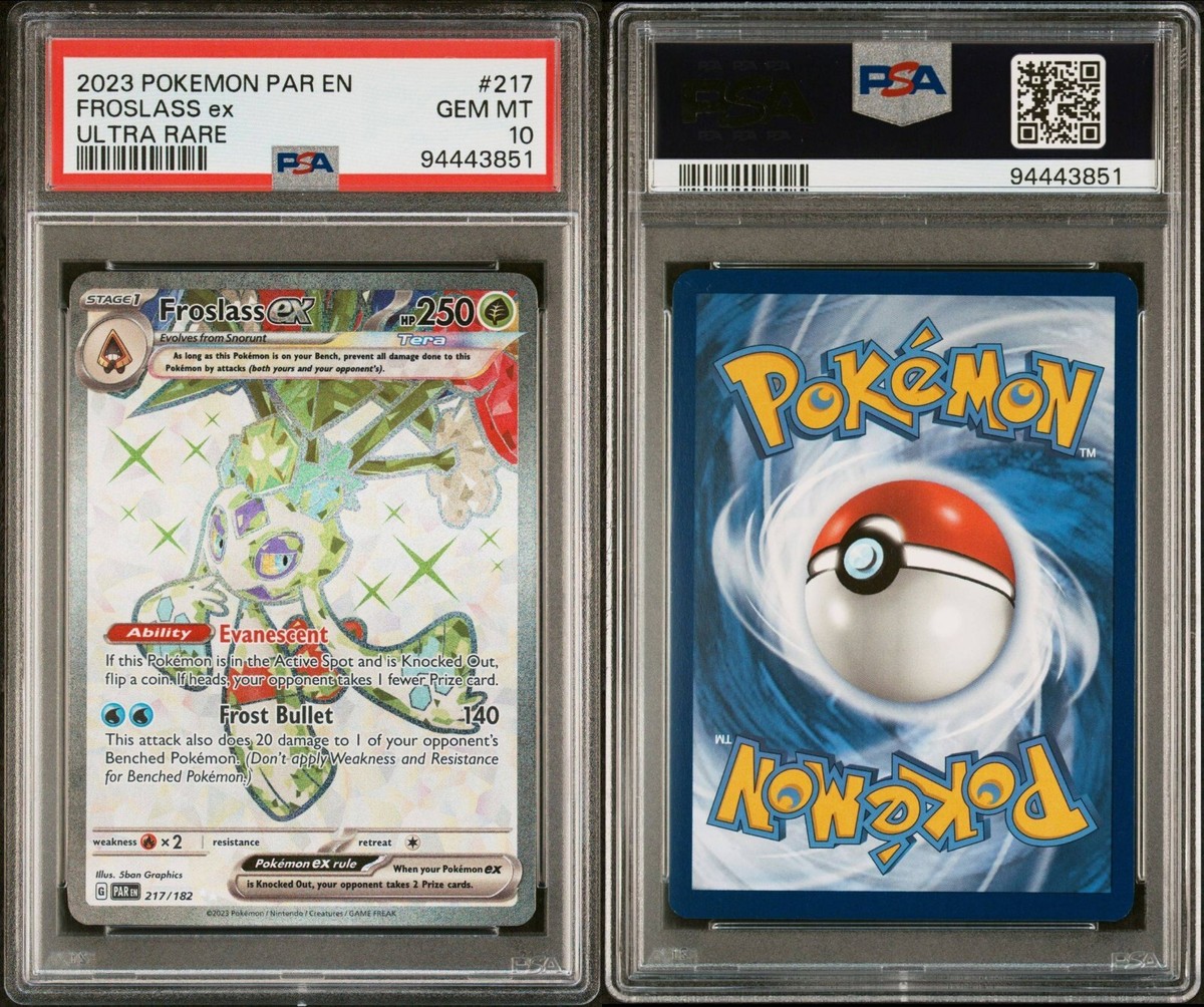 PSA 10 GEM MINT Froslass ex 217/182 S&V Paradox Rift FA